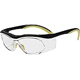 Safety Reading Glasses 206YB with Full Clear Magnifying Lenses, 1.00 to 3.00 Diopter, ANSI Z87 Approved