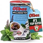 Olbas Herbal Tea 7 Ounce, Swiss Herbal Blend | With 20 Soothing Herbs &amp; Essential Oils, Sore Throat and Stress Relief Tea, Warming Comfort, Calms Stomach, Power to Breathe