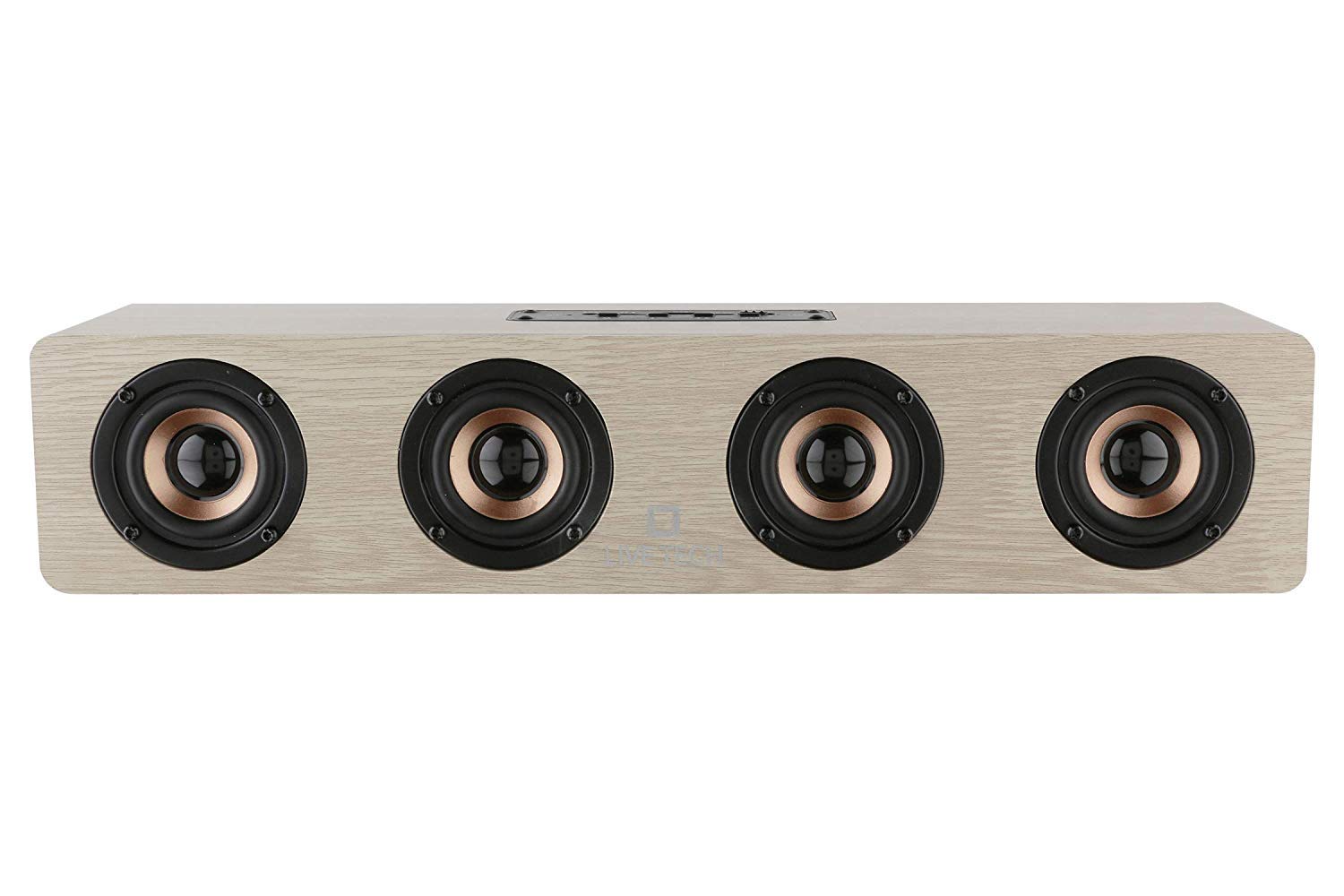 live tech jalsa wireless wooden speaker