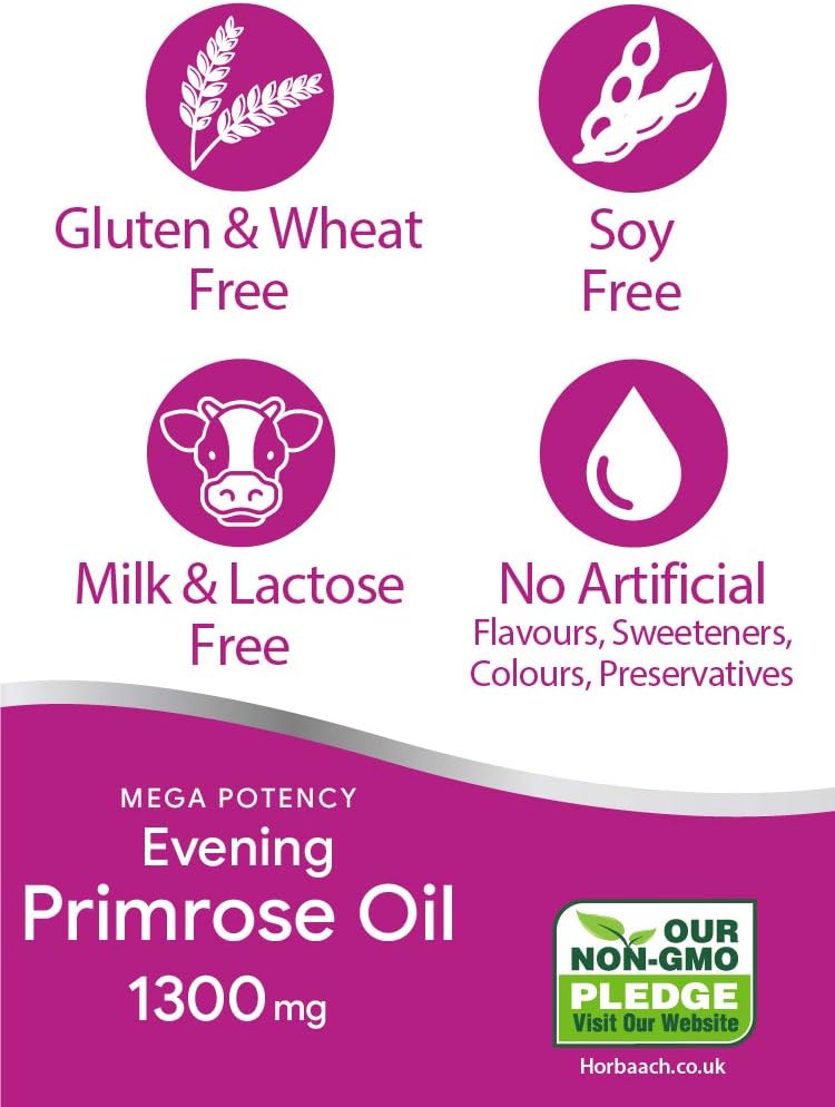 Evening Primrose Oil 2600mg, 90 count (Pack of 1) - Image 5