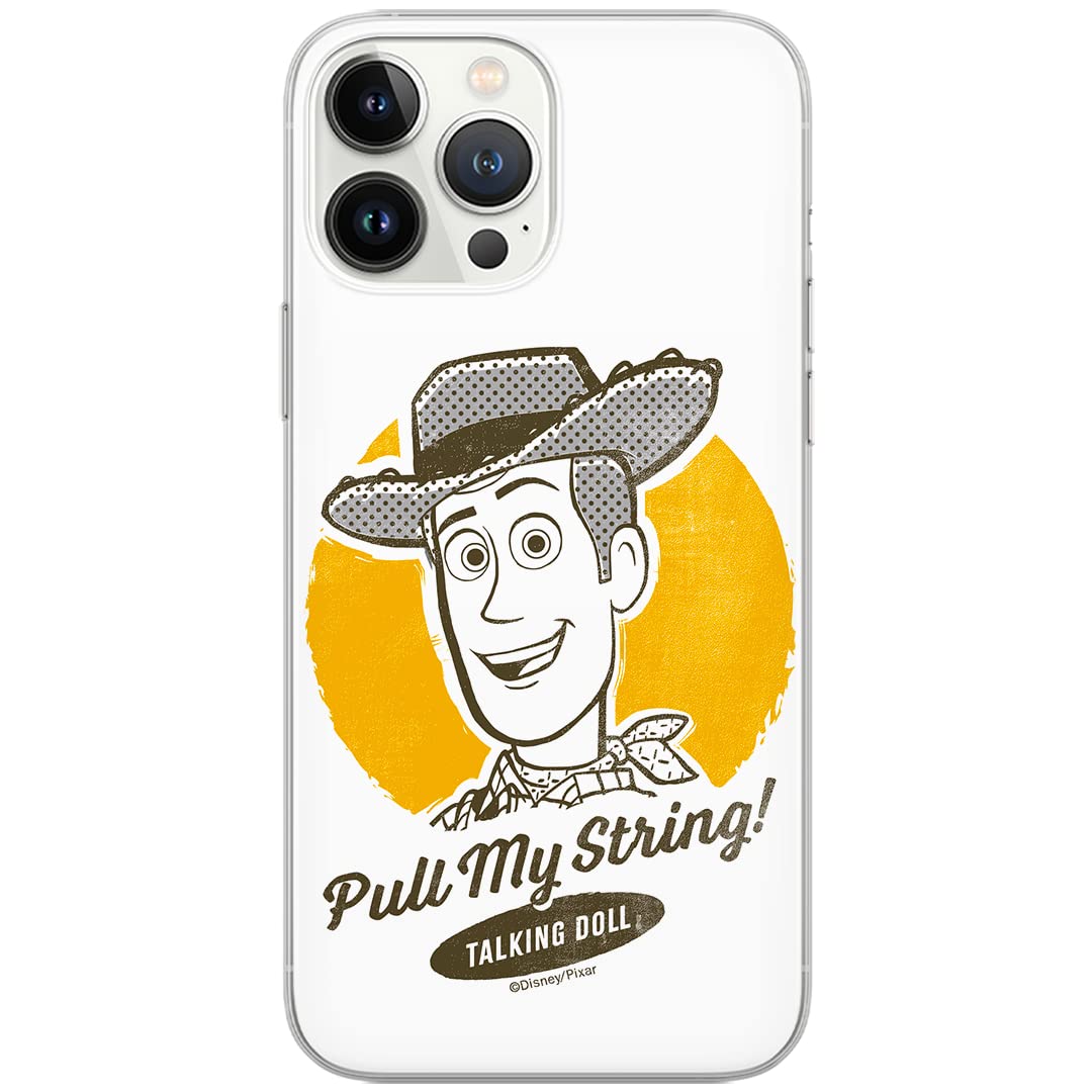 ERT GROUP mobile phone case for iPhone 13 PRO MAX original and officially licensed Disney pattern Toy Story 004 White optimally adapted to the shape of the mobile phone, case made of TPU