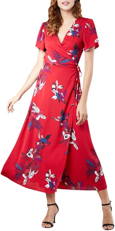 printed maxi dress for wedding