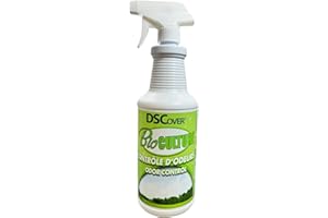 DSCover All-Purpose Odor Eliminator Spray Bio Culture 1L, Safe & Effective Enzymes for Odor Removal, For Carpets, RVs, Drains