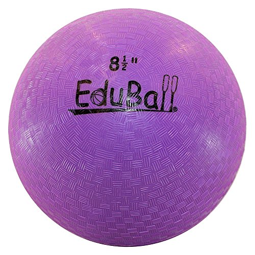 Eduball 8.5" Playground Ball Set for Indoor or Outdoor Use Set of 6