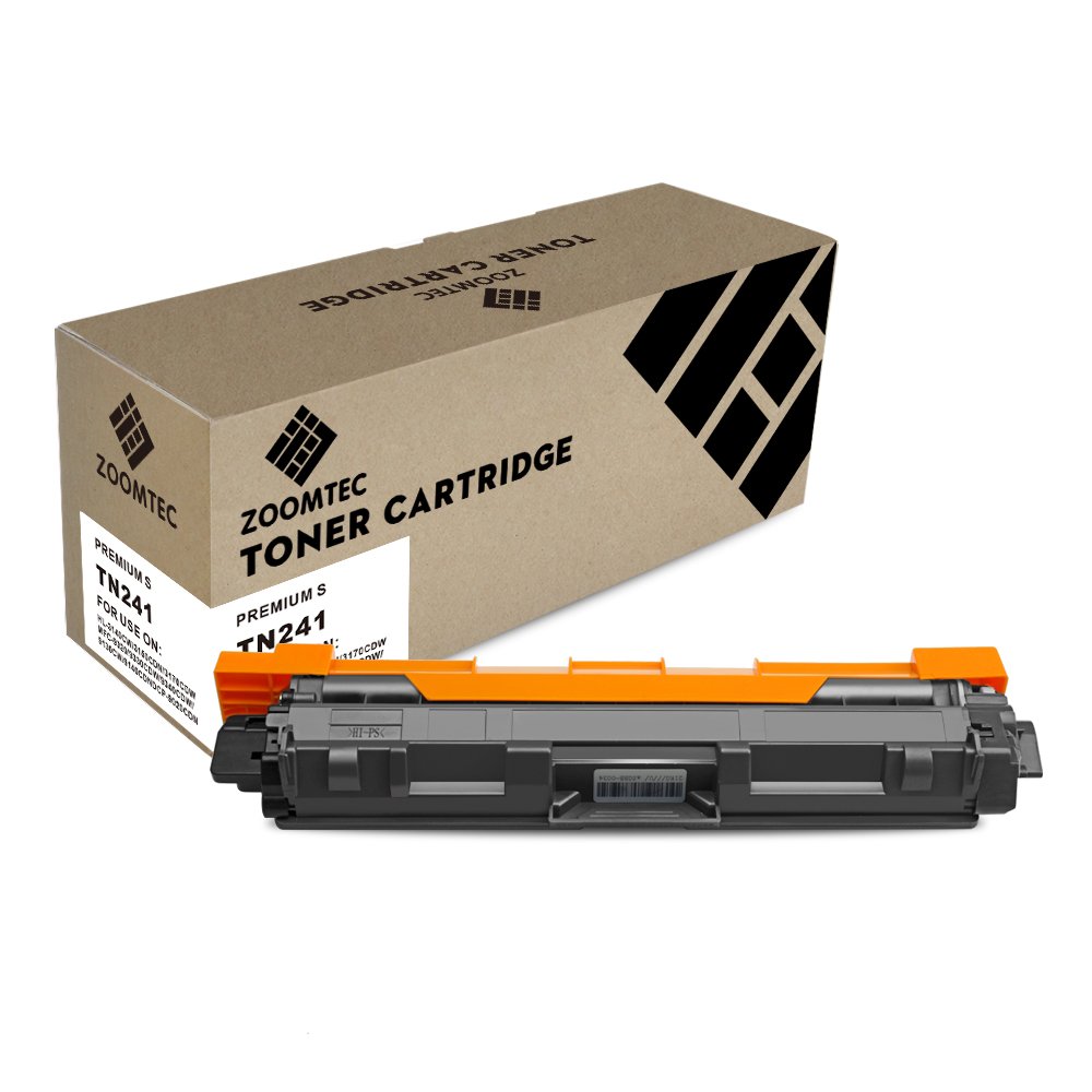 ZOOMTEC TN241 TN242 Toner Cartridge for Brother HL-3140CW HL-3150CDW HL-3170CDW (1 Pack)