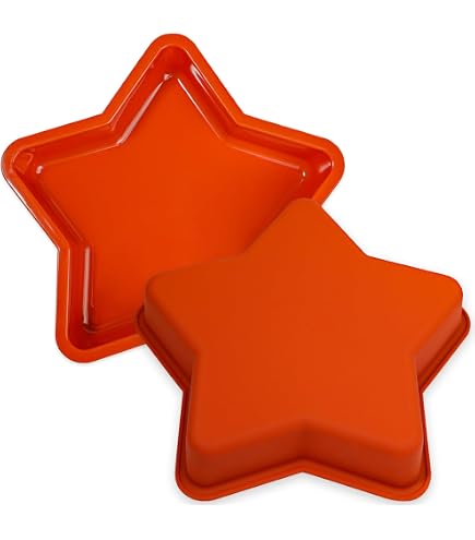 3 Pack Mini Nonstick Pie Pans - Star Shaped Tartlet Baking Tins For Pies, Cheesecakes, Cupcakes