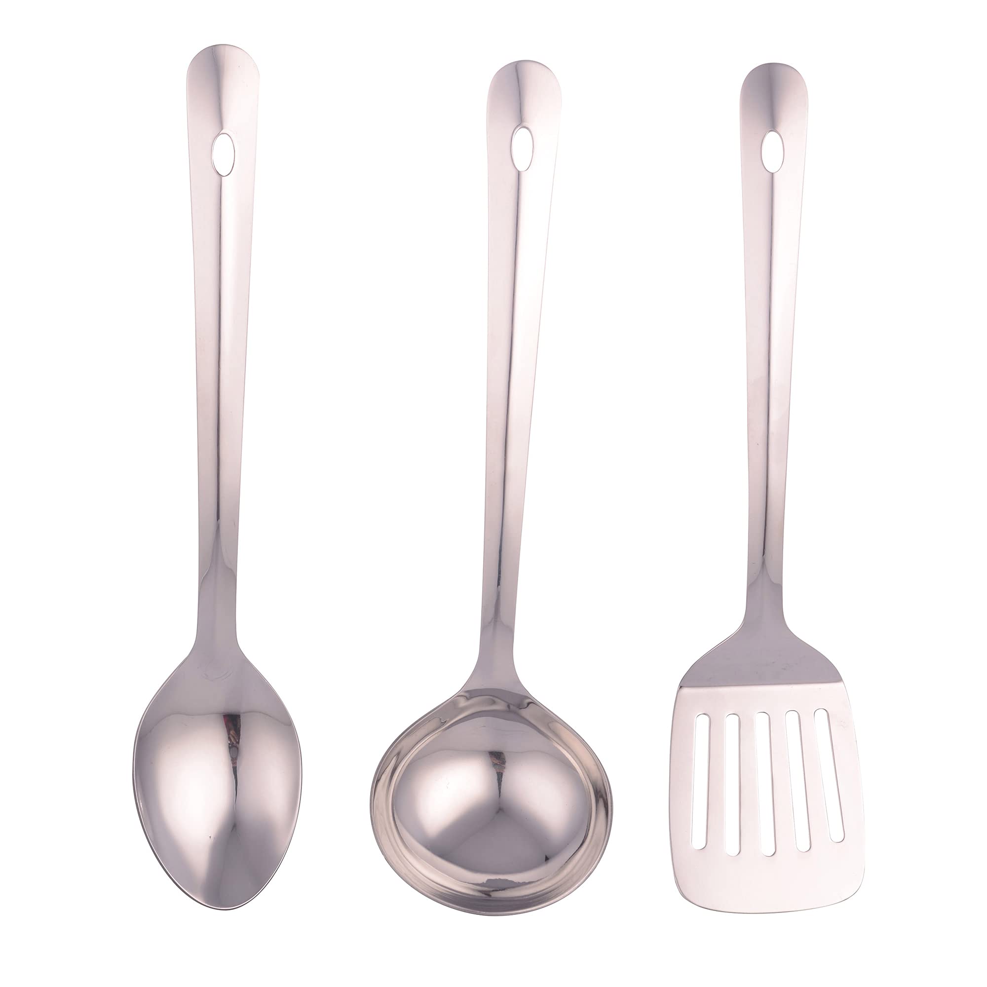 San Ignacio Q4056 Energy Set of 3 Stainless Steel Kitchen Utensils