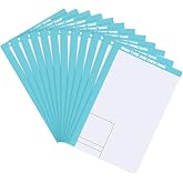 Harloon 6 Pcs Blank Comic Books, 24 Pages Kids Drawing, Simple White Cover | 6.6 x 10 Inch, Draw It Yourself Comic Sketch, Create Your Own Story for School Classroom, Art Drawing Activity for Children