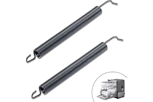 TELSOLARE 2Pcs WPW10337934 Dishwasher Door Spring Fits for Whirlpool Maytag Kenmore Amana Dishwasher Dishwasher, Replaces W10462694 AP6019831 W10337934 2310989 8268989 8524473 PS11753142