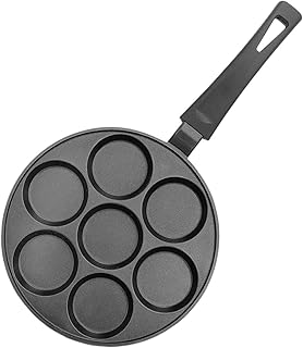 Pancakes Bratpfanne mit 2-fachen Greblon Antihaftbeschichtung (Deutschland Germany) Pfannkuchen Spiegeleier Oladji Frikadellen Eierkuchen Eierfladen Palatschinken Eiertätsch Quarkkäulchen Syrniki