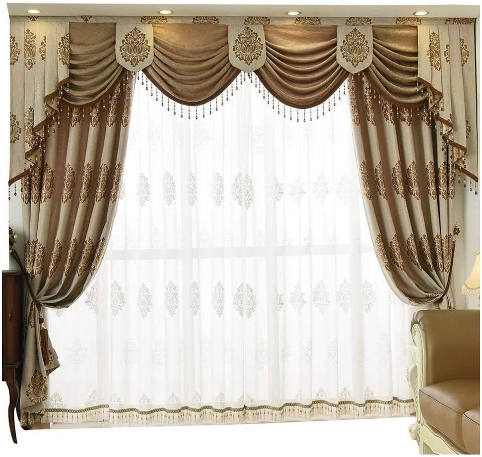 Best waterfall valances for living room