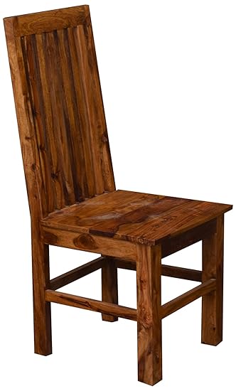 Solid Wood Designers Chair Natural Teak Amazon In Home Kitchen