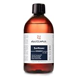 Naissance Organic Sunflower Oil 450ml - Certified Organic Vegan Hydrating view 1