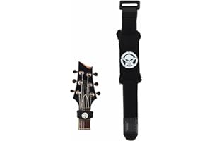 LMWKUN Guitar String Muter Guitar Noise Reducer Dampener Universal Guitar Fretboard Muting Wraps Suitable for Electric Acoustic Classic Guitar Bass Musical Instrument Accessories（skeleton）