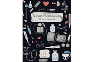 Nursing Pharmacology Study Notebook