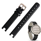 Miimall Leather Watch Band Compatible with Garmin