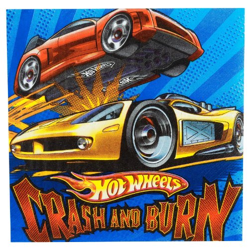 Amscan Hot Wheels Speed City 6-1/2
