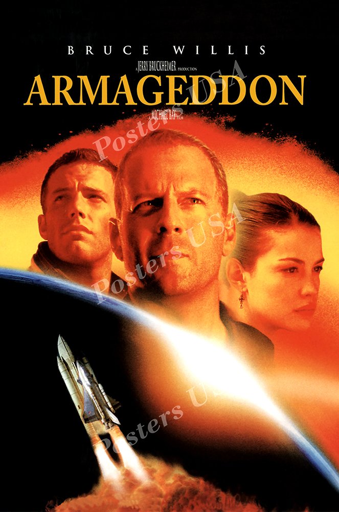 Posters USA - Armageddon Movie Poster GLOSSY FINISH - MOV859 (24" x 36" (61cm x 91.5cm))