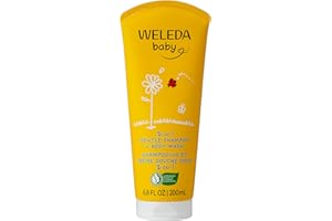 Weleda Baby 2-in-1 Gentle Shampoo and Body Wash, 6.8 Oz
