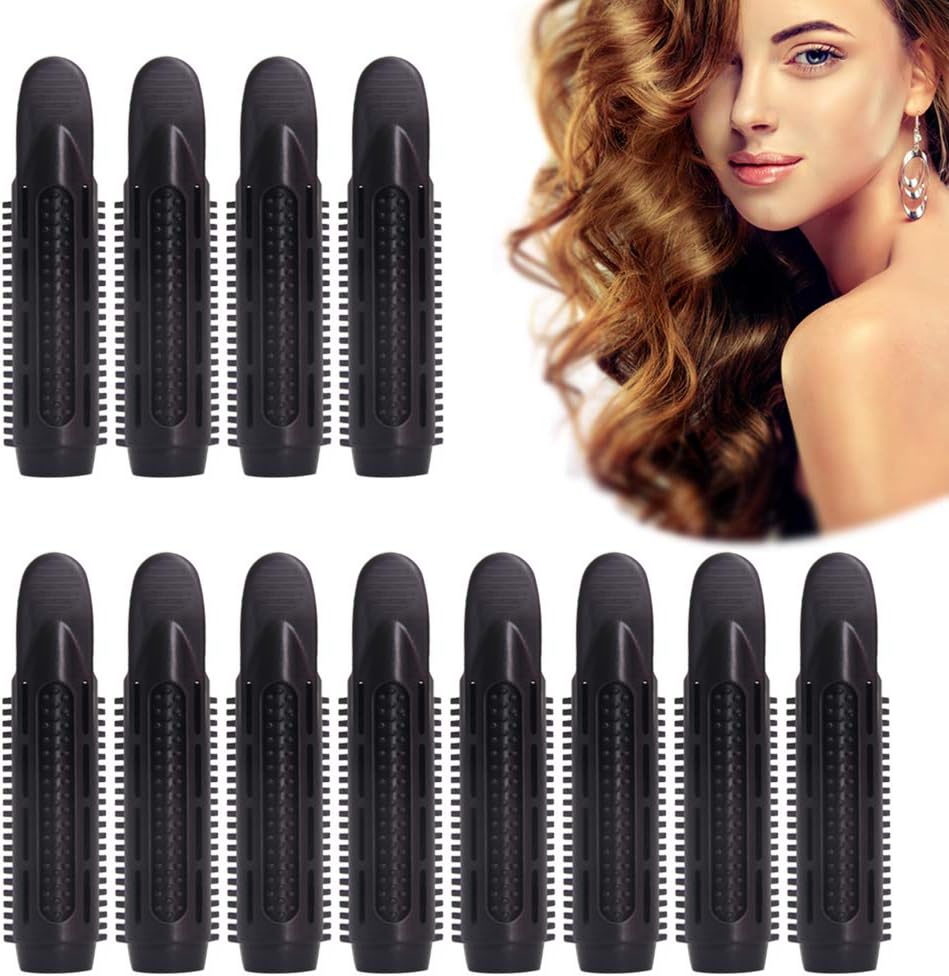 12 Pack Hair Volumizing Clip，Self Grip Fluffy Hair Root Clips for Short