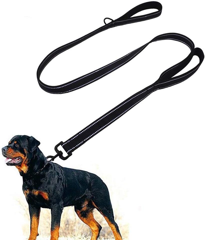 Eyeleaf Dog Lead Heavy Duty Nylon Training Leash 1 Inch Reflective 1.5m