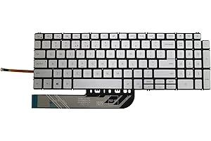 Intendvision Replacement US Keyboard for Dell Inspiron 3501 3502 3505 5501 5502 5505 5508 5509 5584 5590 5593 5594 5598 7500 