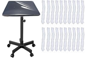 AEDNX Disposable Tattoo Tray Covers Waterproof - Elastic Transparent Liner for Tattoo Table, Arm Rest Chair & Stand, and Salon & Dental Equipment, Tattoo Station Accessories for Clean and Easy Use (20 PCs)