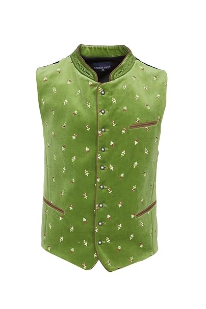 Stockerpoint - Herren Trachten Weste in verschiedenen Farbtönen, Calzado