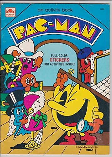 Pac Man An Activity Book Children S Coloring Book Bally Midway Mfg Co Amazon Com Books
