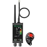 JMDHKK M8000 Hidden Camera Detector, Bug Detector,Camera Finder, Signal Detector for Hotels, Travels, Vehicles, Offices, Public Fitting Rooms (Gray)