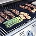 Kitchen Home - BBQ Grill Mats -100% Non-stick, Heavy Duty, Reusable, BPA and PFOA Free BBQ Grilling Accessories - 15.75 x 13 - (Set of 2)