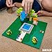 Barcaloo 10 Inch x 10 Inch Baseplate for Building Bricks - 4 Pack (2 Blue, 2 Green) Classic Baseplates Compatible with All Major Brands