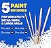 26-Piece Kids Canvas Painting Set - Arts and Crafts Easel Supplies Kit - Includes Wood Art Easel, Kid Canvases, Acrylic Paint, Kid Paint Brushes, Palette and More! Ages 5 and Up, by FyneArt