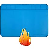 WWZMDiB Heat Resistant 932°F Silicone Soldering Work Mat（S-130【11.8 x 7.9” / 30 x 20cm】）