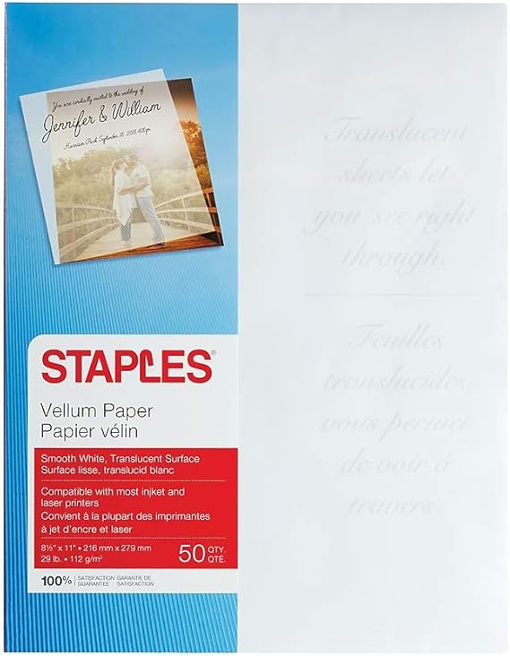 staples transfer paper printing