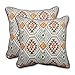Pillow Perfect Outdoor/Indoor Eresha Oasis Throw Pillow (Set of 2), 18.5