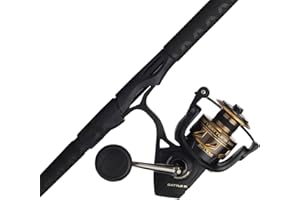 PENN Battle IV Spinning Reel and Fishing Rod Combo