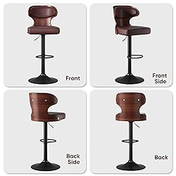 Nalupatio Bar Stools Set of 2 Seat Adjustable