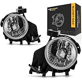 CarLights360 For 2008-2011 Subaru Impreza Fog Light Driver and Passenger Side Pair w/Bulbs DOT Certified SU2592114, SU2593114 | 84501FG030, 84501FG020