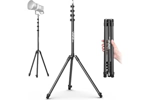 [Upgraded]ULANZI T270 Light Stand, 8.8ft/270cm Adjustable Photography Light Tripod Stand for Photo Video Shooting, Aluminum P