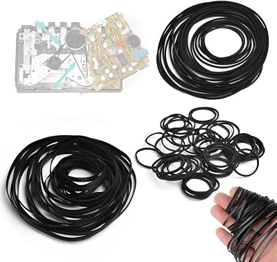 Zalati Mix Cassette Belt Drive 28pcs - Rubber Tape Belts for Recorder DVD Drive