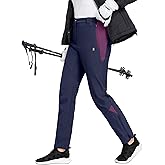 Little Donkey Andy Women's Fleece Lined Waterproof Softshell Pants Hiking Ski Snowboarding Pants