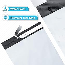 Fuxury 6x9 100pc white Poly Mailers Shipping