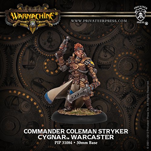 Privateer Press War Machine Cygnar Commander Coleman Stryker Kit