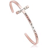 𝐂𝐫𝐨𝐬𝐬 𝐁𝐫𝐚𝐜𝐞𝐥𝐞𝐭 Religious Cuff Bangle 𝐁𝐢𝐛𝐥𝐞 𝐕𝐞𝐫𝐬𝐞 Christian Gifts Jewelry for 𝐖𝐨𝐦𝐞𝐧