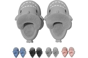 Giltpeak Sharklas Originales Kids Polares, Detachable Soft-Soled Warm Non-Slip Slippers Shark Slides Cloud Shower Sandals