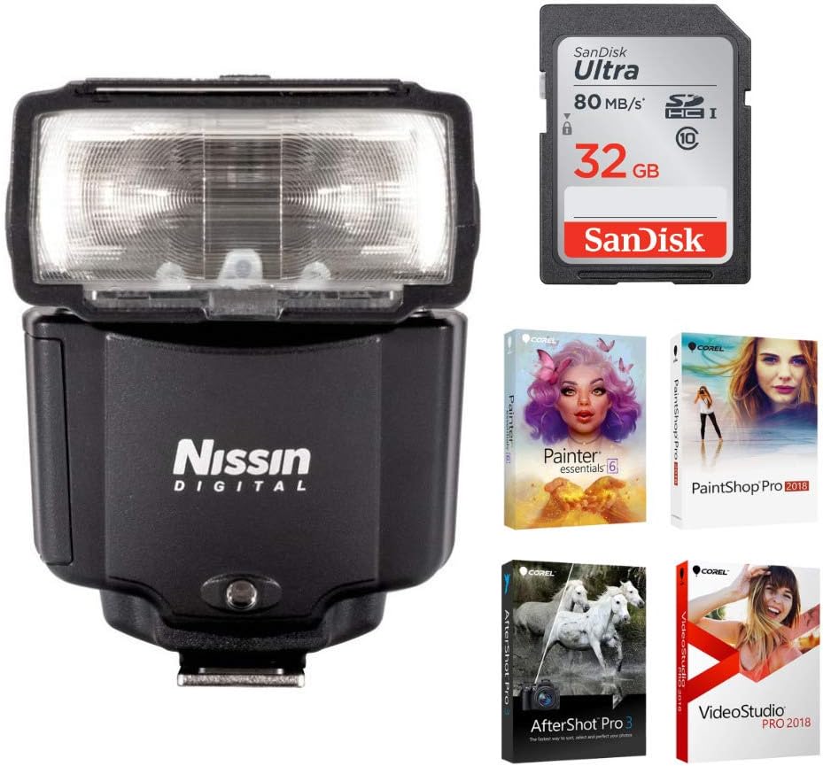 Nissin i400 Flash for Sony System Cameras Bundle