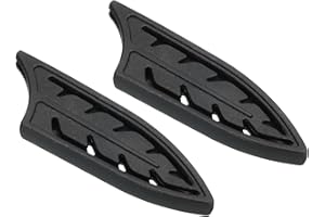 PATIKIL Knife Sheaths for Kitchen Knife for 3" Ceramic Knife, 2 Pcs Knife Edge Guard, Knife Sheath Covers Sleeves, Feather Ce