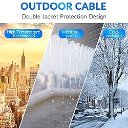 Cat 6 Outdoor Ethernet Cable 25