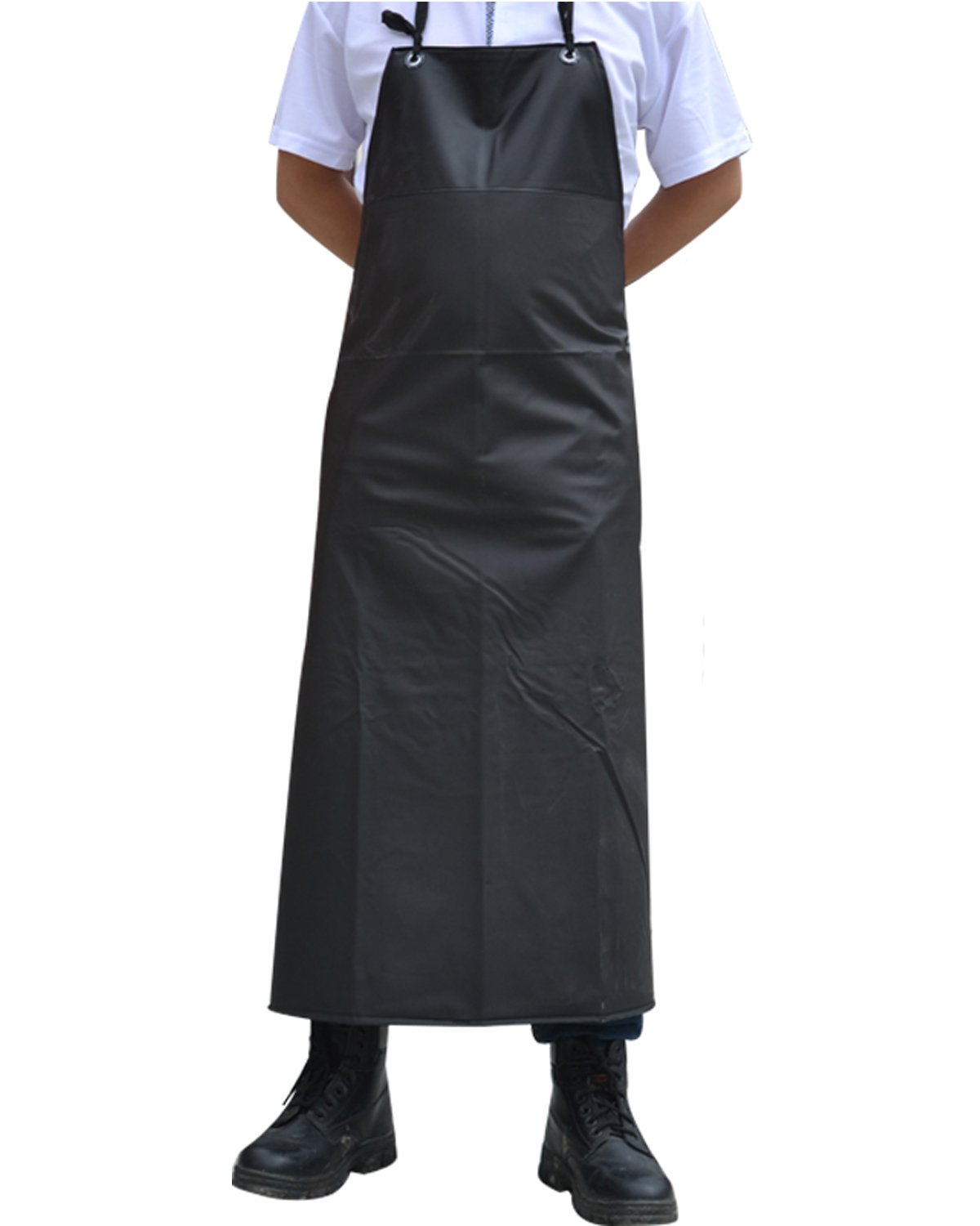 Surblue Waterproof PVC Apron & Sleeves Set - Chemical Resistant For Kitchen, Lab, Grooming, Cleaning